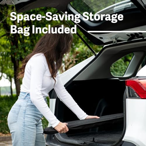 2019-2025 RAV4 Windshield Sun Shade Compatible for Toyota Rav4 LE,XLE,XSE Hybrid, 2021-2024 RAV4 Prime Custom-fit Foldable Sun Visor Window Sunshade with Storage Bag - Image 5