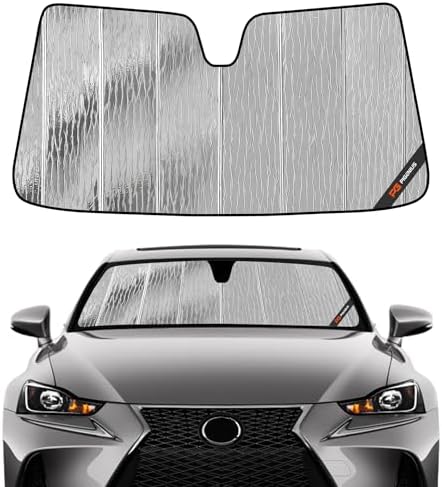 Pigenius Windshield Sunshade for Lexus IS200t/IS250/IS300/IS350/IS F 2014-2020 Front Window Sun Shade - AstraGuard by Pigenius