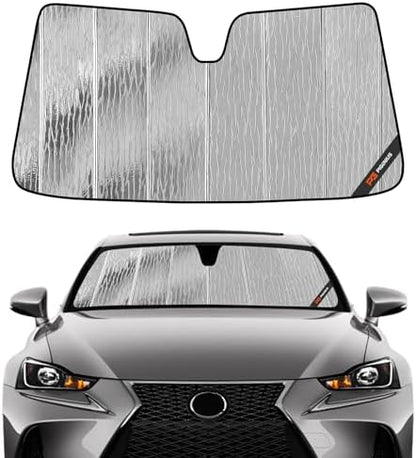 Pigenius Windshield Sunshade for Lexus IS200t/IS250/IS300/IS350/IS F 2014-2020 Front Window Sun Shade - AstraGuard by Pigenius