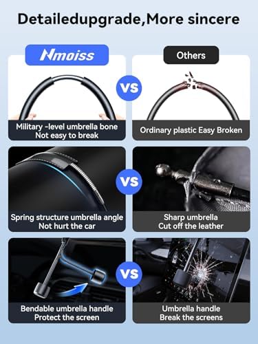 2026 Nmoiss Windshield Sun Shade Umbrella [Vinyl Coating Heat Shield] - Image 5