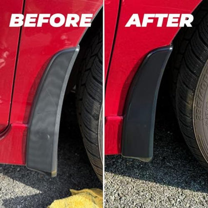 ExoForma Black Trim Restorer - Lasts 6+ Months, Dye Infused Waterproof Plastic Restorer for Cars - Perfect for Faded Bumpers, Trim & Vinyl on Jeeps, Truck Beds, Avalanches & ATVs | 8oz - Image 3