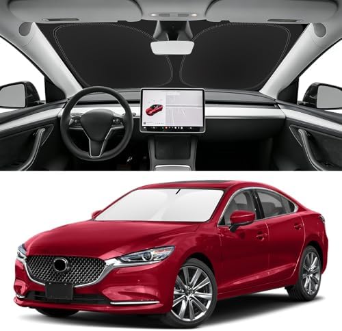 Custom Fit Windshield Sun Shade for Mazda 6 2014-2021 by SLOGENTO