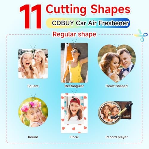 Bulk Custom Car Air Fresheners with Logo or QR Code - Image 5
