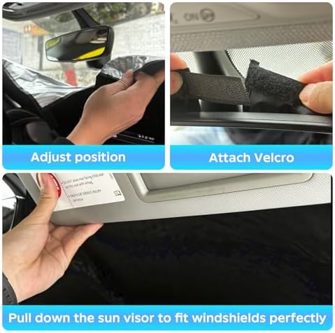 Windshield Sun Shade Sunshade for 2018-2025 2026 BMW X3 Windshield Cover - Image 3