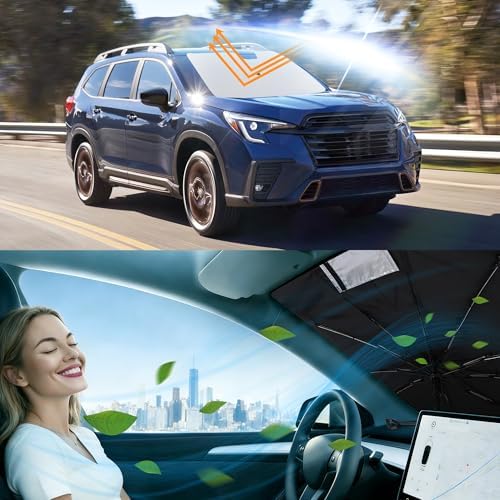 Windshield Sun Shade Umbrella for 2019-2026 Su -baru Ascent - Image 6