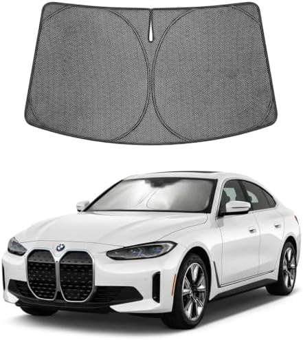 Proadsy Custom Fit 2022-2026 BMW i4 Windshield Sun Shade, Blocks Heat by Proadsy