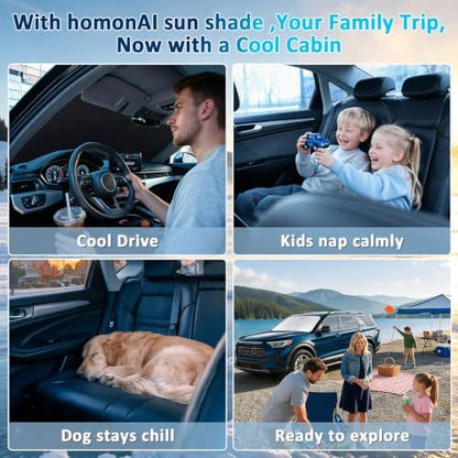Car Windshield Sun Shade for Toyota Camry 2025-2026 - Image 4
