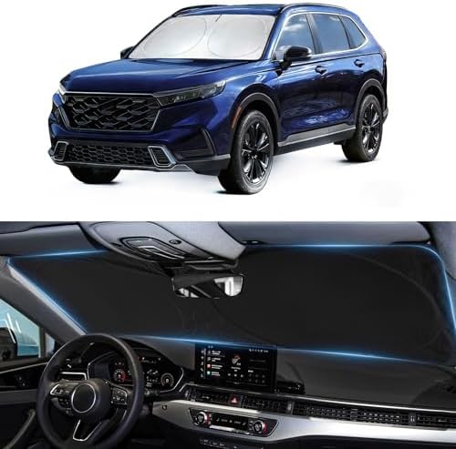 Windshield Sun Shade for Honda CRV 2023-2025 2026 Sun Visor Cover by BOODANCARS