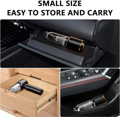 Cordless Car Vacuum Cleaner,20000Pa Powerful Suction Handheld Vacuum(Black) - Image 6