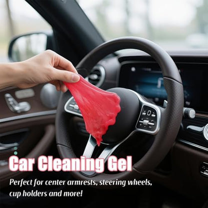 ASFSKY Car Cleaning Gel Cleaning Putty Universal Cleaning Gel Sakura - Image 6