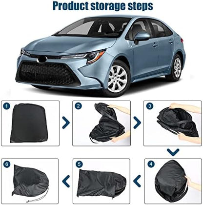 6 Layers Windshield Sun Shades for Toyota Corolla 2020-2023 - Image 3