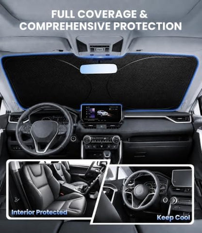 Zanch Windshield Sun Shade for Honda Passport 2019-2026 - Image 5