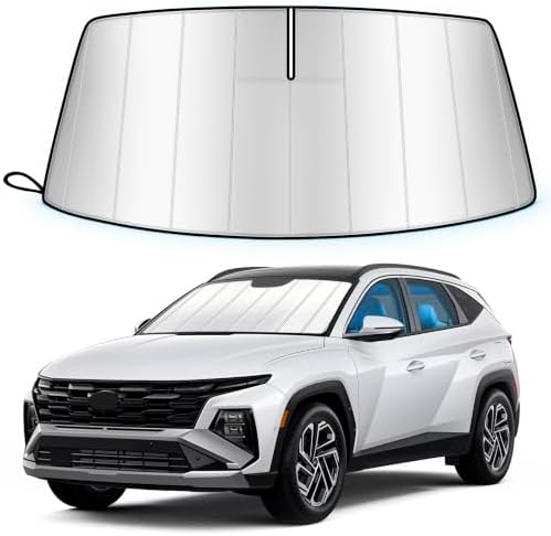 Windshield Sun Shade for Hyun-dai Tucson 2022-2026 Custom Fit by Unknown