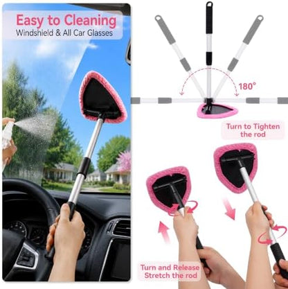 Car Interior & Glass Cleaning Kit, 16Pcs Car Detailing Kit - Image 2