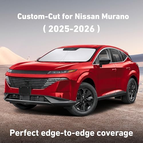 EcoNour Windshield Sunshade Compatible for Nissan Murano 2025 2026 (SV - Image 2