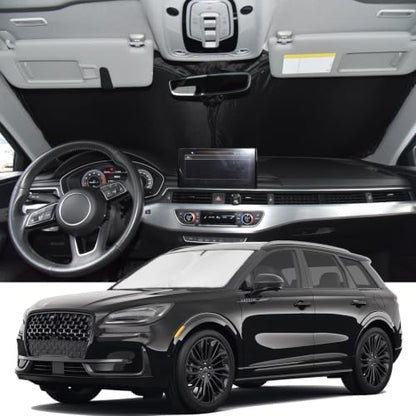 Windshield Sunshade for Lincoln Corsair 2020-2026 Sun Shade by ZOIBVCARSUNSHADE