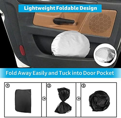 Proadsy Custom Fit 2018-2026 Freightliner Cascadia Windshield Sun Shade - Image 4