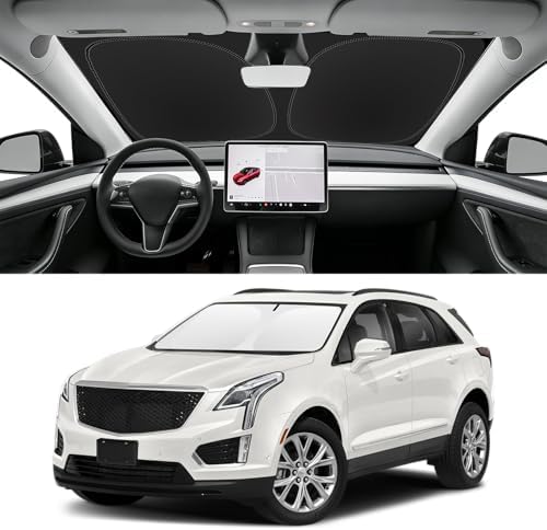 Custom Fit Windshield Sun Shade for Cadillac XT5 2017-2026 by SLOGENTO