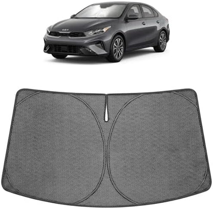 Proadsy Custom Fit 2025-2026 Kia K4 Windshield Sun Shade, Blocks Heat by Proadsy