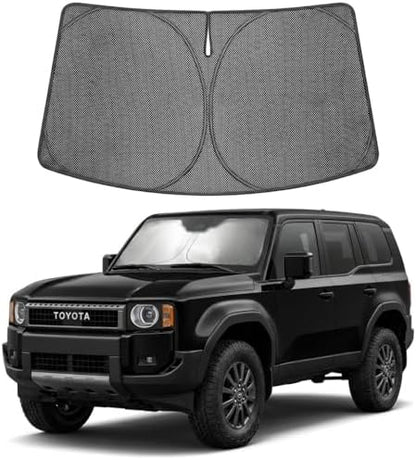 Proadsy Custom Fit 2024-2026 Toyota Land Cruiser Car Windshield Sun Shade by Proadsy