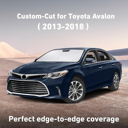 EcoNour Windshield Sunshade Compatible for Toyota Avalon 2013-2017 2018 - Image 2