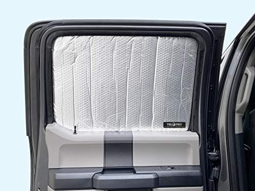 Rear Side 2nd Row Sunshade (2PCS) fits 2017-2022 Ford F-250 F-350 Crew Cab - Image 4