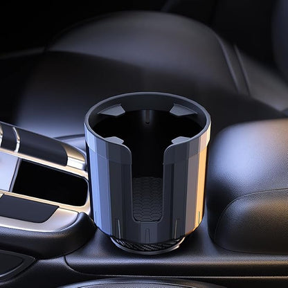 Car Cup Holder Expander, Universal Cup Holder Expander with Adjustable Base, Cup Holder Insert for 10-46 OZ Bottles, Cups, Extra Automotive Cup Holder for Car Fits for Yeti, Hydroflask - Image 3