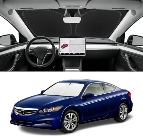 Custom Fit Windshield Sun Shade for Honda Accord 2008-2012 by SLOGENTO
