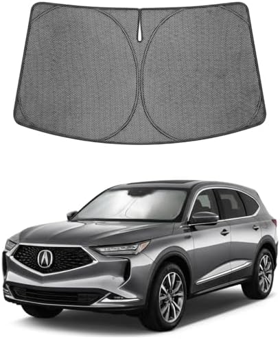 Proadsy Custom Fit 2022-2026 Acura MDX Windshield Sun Shade, Blocks Heat by Proadsy