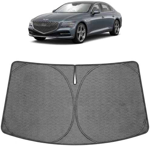 Proadsy Custom Fit 2021-2026 Genesis G80 Windshield Sun Shade, Blocks Heat by Proadsy