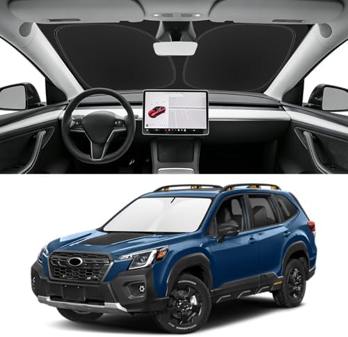 Custom Fit Windshield Sun Shade for Suabru Forester 2019-2026 by SLOGENTO