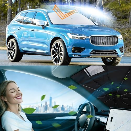 Windshield Sun Shade Umbrella for 2018-2026 XC60 for Volvo - Image 6