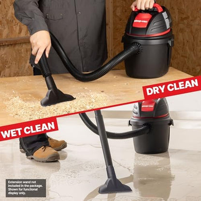Shop-Vac 9303511 2.5 Gallon 2.5 Peak HP Wet/Dry Vacuum with Blower Function - Image 3