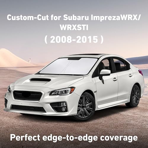 EcoNour Windshield Sunshade for Subaru Impreza WRX/WRX STI 2008-2014 2015 - Image 2