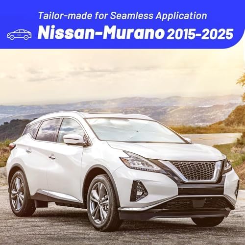 Windshield Sun Shade Umbrella for Nissan Murano 2015-2025 Front Windows - Image 3