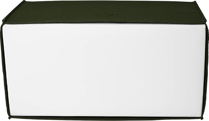 Carrotez Tissue Box Cover, [Refined] Modern PU Leather Rectangular Tissue Box Holder - Decorative Holder/Organizer for Bathroom Vanity Countertop, Night Stands, Office Desk 9.5"X5"X5" - Khaki - Image 7