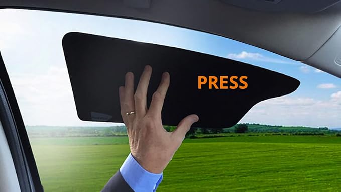 Limo Tint Sun Visor Sunshade Extender for Car Window Windshield Sun Shade Anti-Glare Car Sun Visor Protects from Sun Glare, Snow Blindness, UV Rays, Universal for Cars, SUVs, Trucks 1 Pack - Image 2