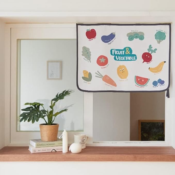 Magnetic Car Sun Shade Curtain for Side Window – Sun Blocker and UV Protector for Baby, Kids, and Pets – Universal Fit with Built-in Magnets for Steel-Framed Door (Vegetable Friends) - Image 7