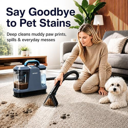 Portable Carpet Upholstery Cleaner for Furniture, Pet Stains, Car Interiors - Image 6