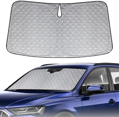 6 Layers Windshield Sun Shade for Au-di Q7 2016-2025 by Federedevo