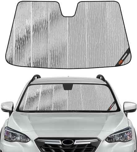 Pigenius Windshield Sunshade for Subaru Crosstrek 2018-2023, Impreza 2017-2023. Without Eyesight Driver Assist- AstraGuard by Pigenius