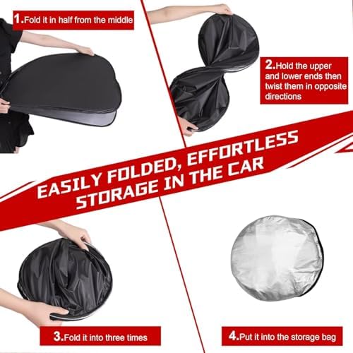 Windshield Sun Shade for 2021-2026 Le-xus IS300 IS350 IS500 IS250 - Image 7