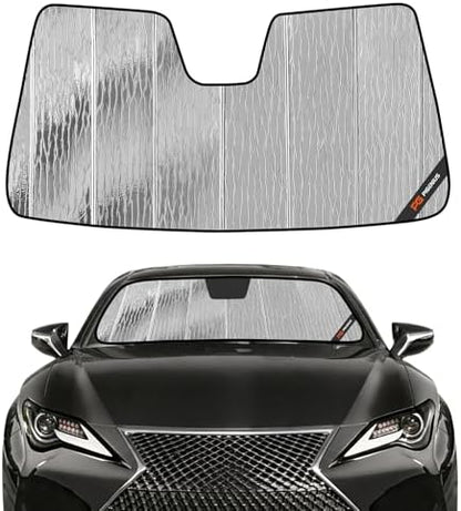 Pigenius Windshield Sun Shade for Lexus RC 2023-2025, IS300/IS350/IS500 2021-2026 Front Window Sunshade - AstraGuard by Pigenius