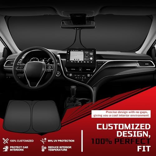 Windshield Sun Shade for 2020-2025 2026 Che-vrolet/Chevy Corvette - Image 2