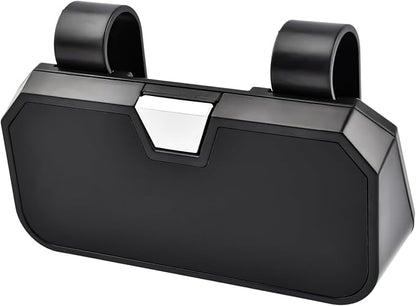 Sunglass Holder for Car Visor Clip - Universal Soft Protective Car Accessories Visor Glasses Holder, Vehicle Sunglass Organizer with Quick Release for Truck, Sedan, SUV (Black) - Image 9