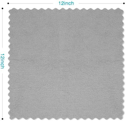 Orighty Microfiber Cleaning Cloth Bulk, 150 Pack Shop Towels 12x12in, Grey - Image 4