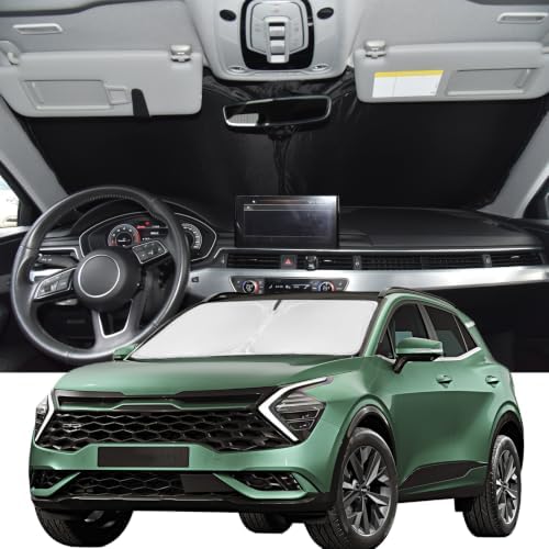 Windshield Sunshade for KIA Sportage 2018-2022 Sun Shade 4 Layers by ZOIBVCARSUNSHADE
