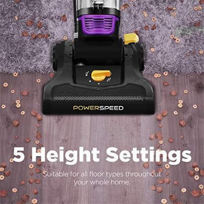 Eureka NEU182B PowerSpeed Bagless Upright Vacuum Cleaner, Purple - Image 5