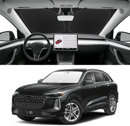 Custom Fit Windshield Sun Shade for Audi Q5 2018-2026 by SLOGENTO