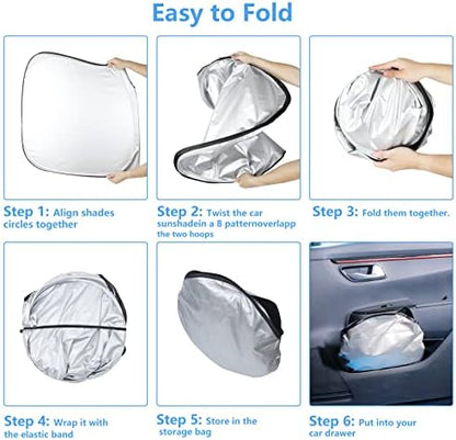 Windshield Sun Shade Car Sunshade Accessories for Lexus RX 2023-2026 - Image 5